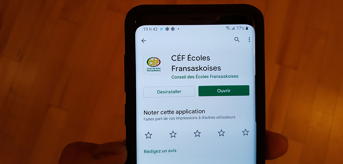 Guide d'installation de l'application pour téléphone intelligent du CÉF